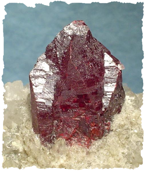 Cinnabar Quartz