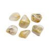 Rutilated Quartz Tumbled Set Small Crystal Vaults