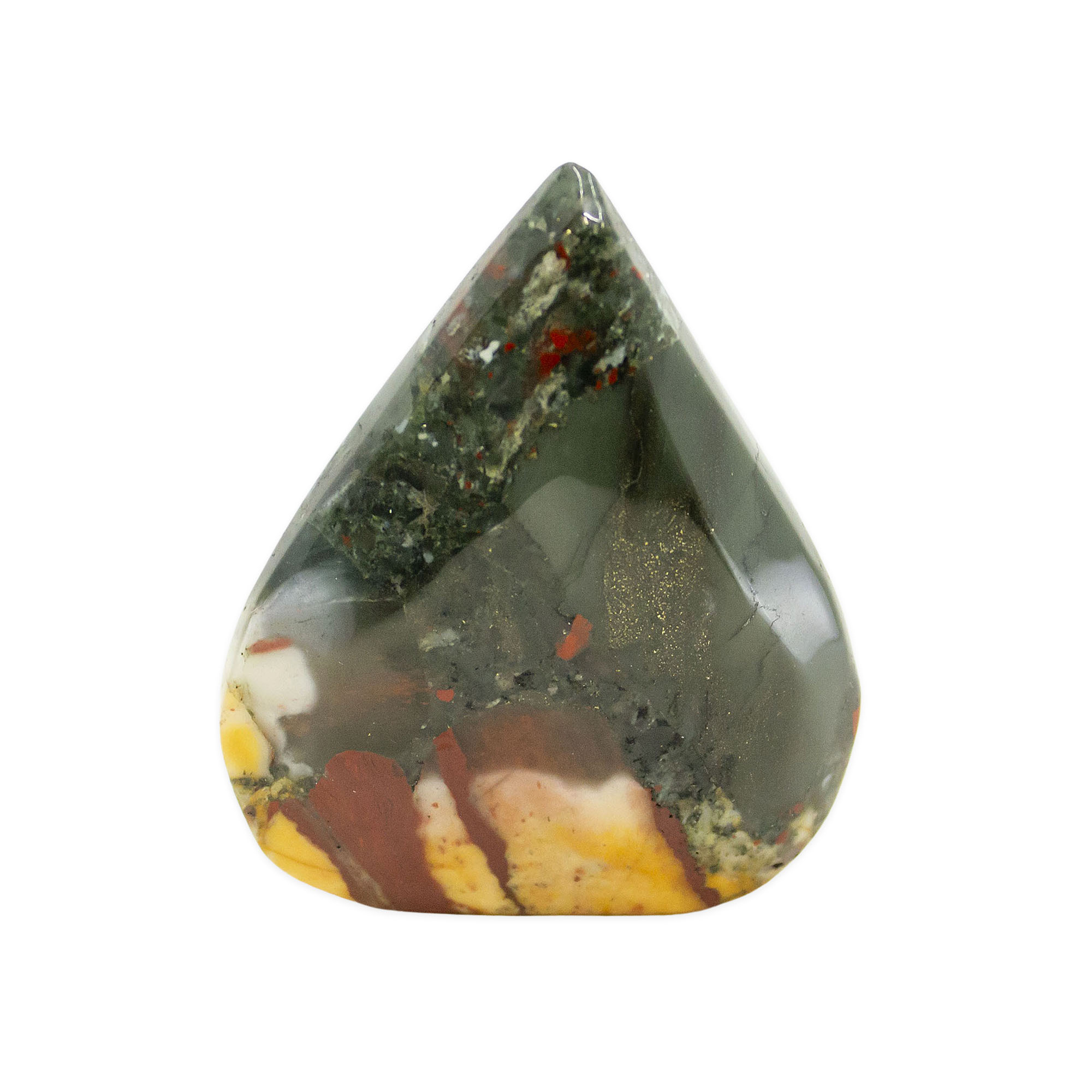 African Bloodstone Display Piece Crystal Vaults