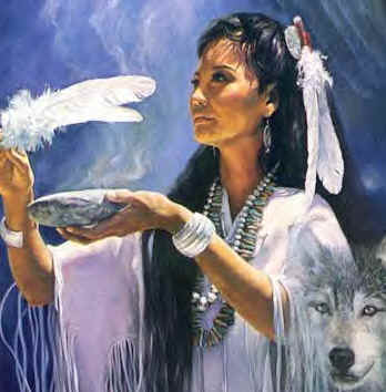 Native American Smudging