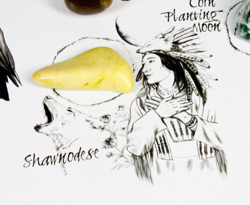 Shawnodese Crystal Location on The Native American Medicine Wheel