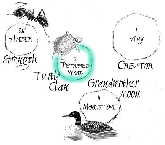 Turtle Clan Stone Location on The Native American Medicine Wheel