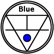 blue symbol