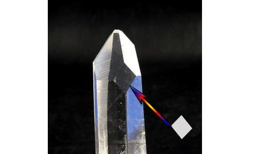 diamond window quartz crystal