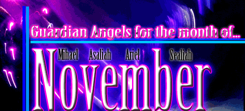 Guardian Angels for November
