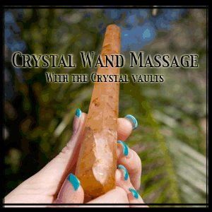 crystal massage wand