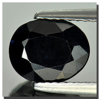 black sapphire gemstone