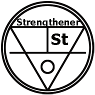 strengthener symbol