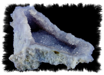Blue Chalcedony Crystal