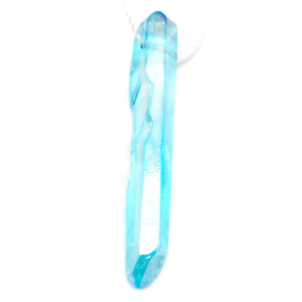 Aqua Aura Quartz Pendant (Medium)-85904