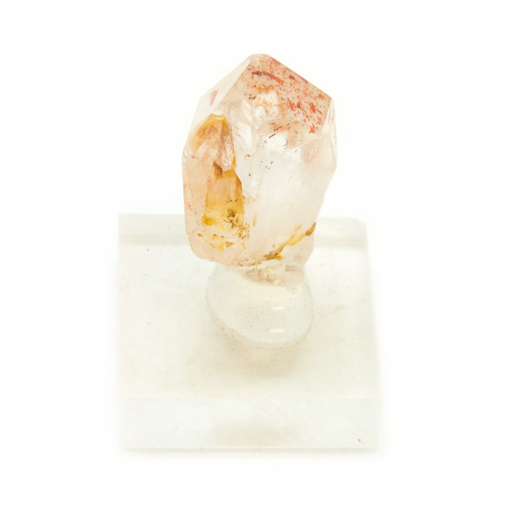 Fire Quartz Specimen - Crystal Vaults