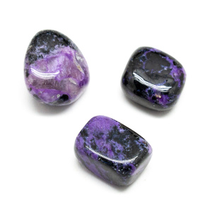 Charoite Tumbled Stone Set (Large)-0