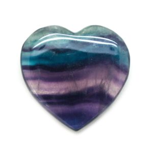 fluorite crystal heart