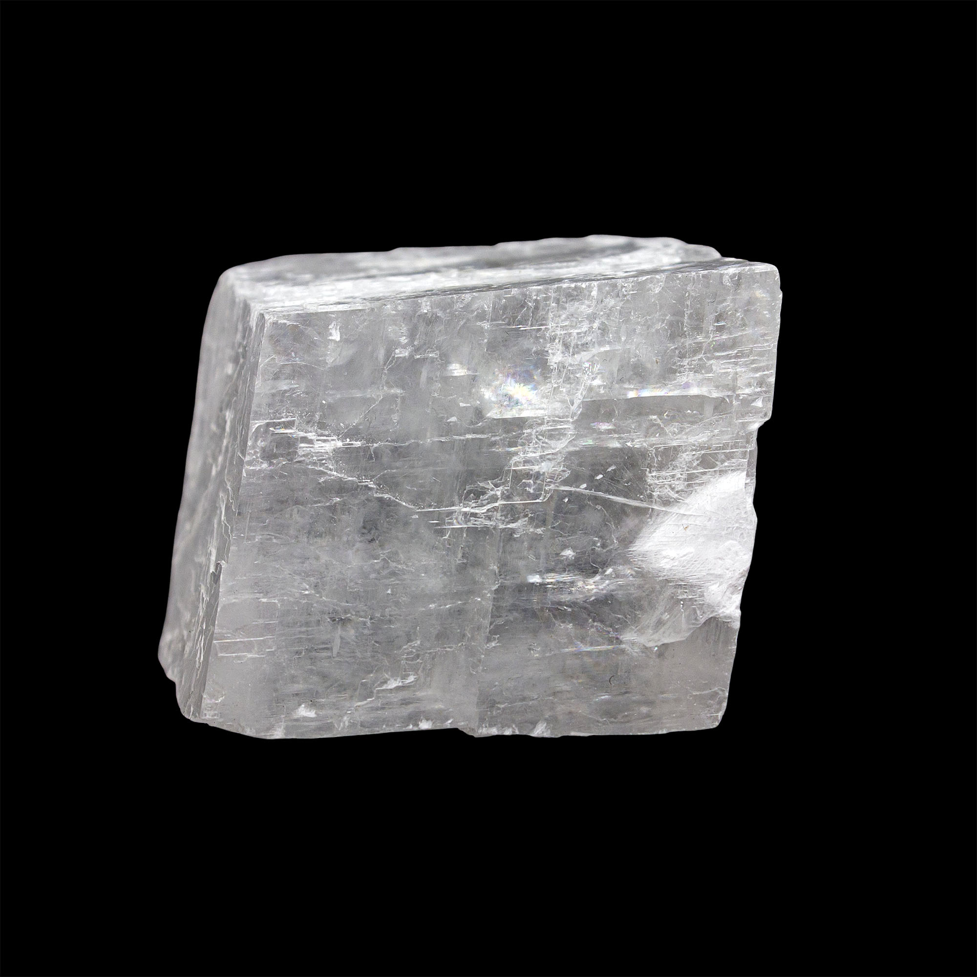 Clear Calcite Optical Medium - Crystal Vaults